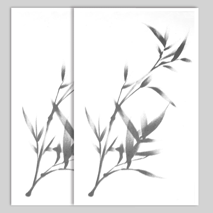 Ink Bamboo Temporary Tattoo Sheet