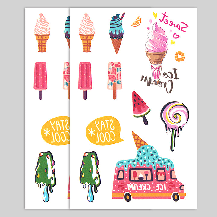 Sweet Treats Sticker Tattoo