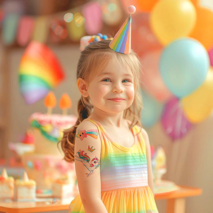 Mystical Unicorn Temporary Tattoos