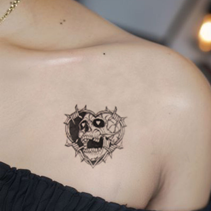 Skull Art Temporary Tattoo Collection
