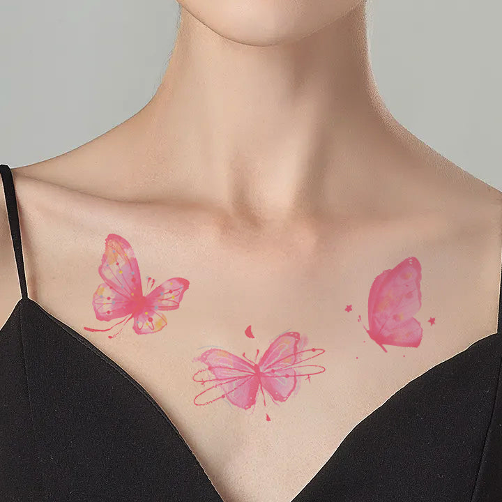 Romance Wings Temporary Tattoos
