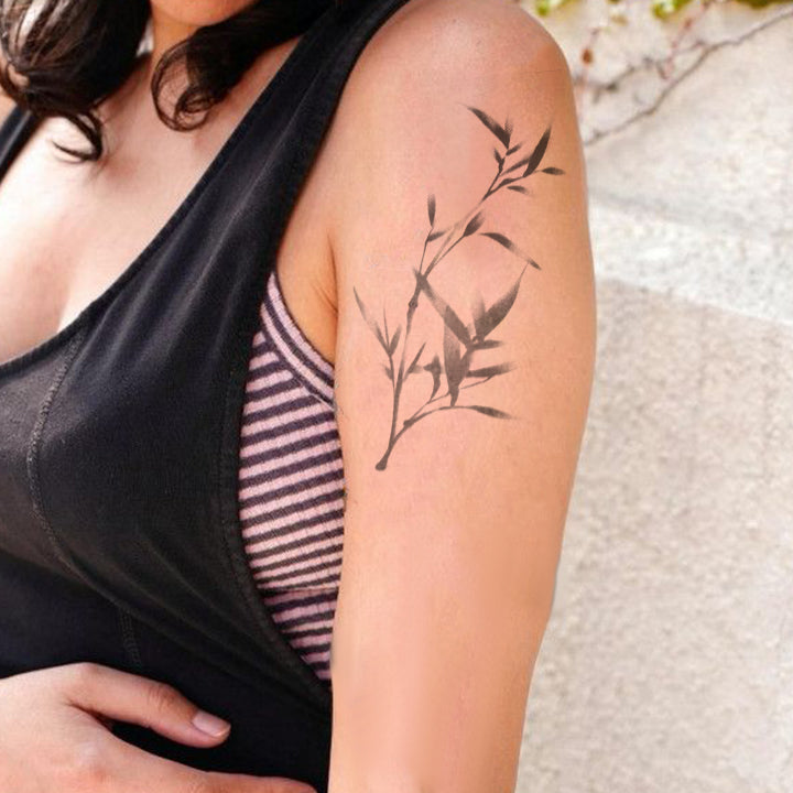 Ink Bamboo Temporary Tattoo Sheet